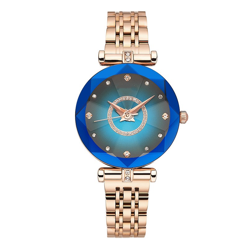 Orologio da donna Valstrend in acciaio inossidabile con cinturino in metallo e movimento al quarzo, elegante e alla moda.