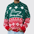 Men's Christmas Jacquard Loose-fitting Sweater