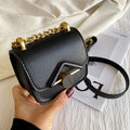 Borsa a tracolla mini eleganza retrò Valstrend, piccola con forma quadrata e design versatile per ogni occasione