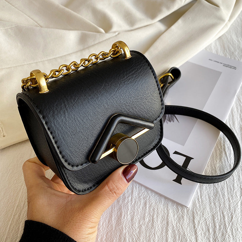 Borsa a tracolla mini eleganza retrò Valstrend, piccola con forma quadrata e design versatile per ogni occasione