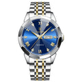 Orologio da uomo Valstrend, impermeabile e super luminescente, orologio di lusso con quadrante elegante e cinturino in pelle.