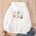 Boba Lovin Friends in abbigliamento autunnale e invernale, stile europeo e americano, di Valstrend shop, in posa colorata