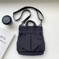 Borsa a tracolla in nylon casual donna Valstrend, grande capacità, design pratico e resistente, con tasche e cinturino regolabile
