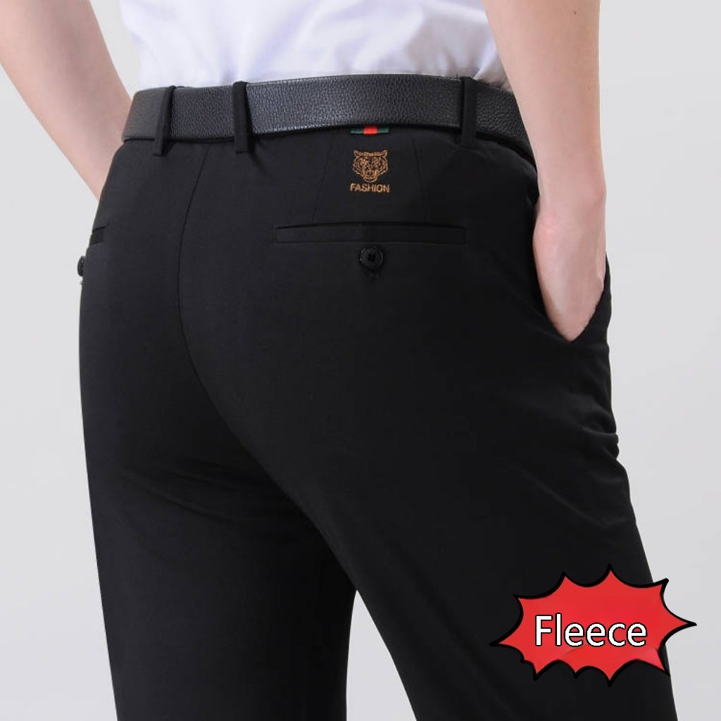 Leggings in seta Thin Ice di Valstrend, pantaloni business spessi anti-rughe, tessuto elegante e confortevole per donna.