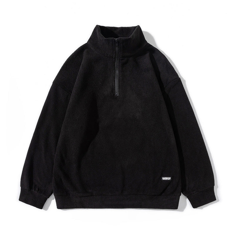 Maglia termica in pile polar Valstrend, top morbido e largo in fleece caldo e confortevole per il comfort quotidiano