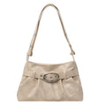 Borsa a tracolla estiva Valstrend Shop in tessuto plissettato, con spalline sottili e design elegante per la moda estiva