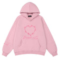 Maglione donna con cappuccio, interno in fleece caldo, pullover spesso Valstrend, vestibilità comoda e stile casual.