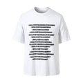 American High Street Letter Print Short-sleeve