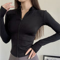 Cappotto sportivo estivo Valstrend per yoga e attività all'aperto, protezione solare, donna, tessuto leggero e traspirante