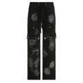 Jeans da donna Valstrend con tasche e cuciture robuste, perfetti per l'abbigliamento da lavoro.