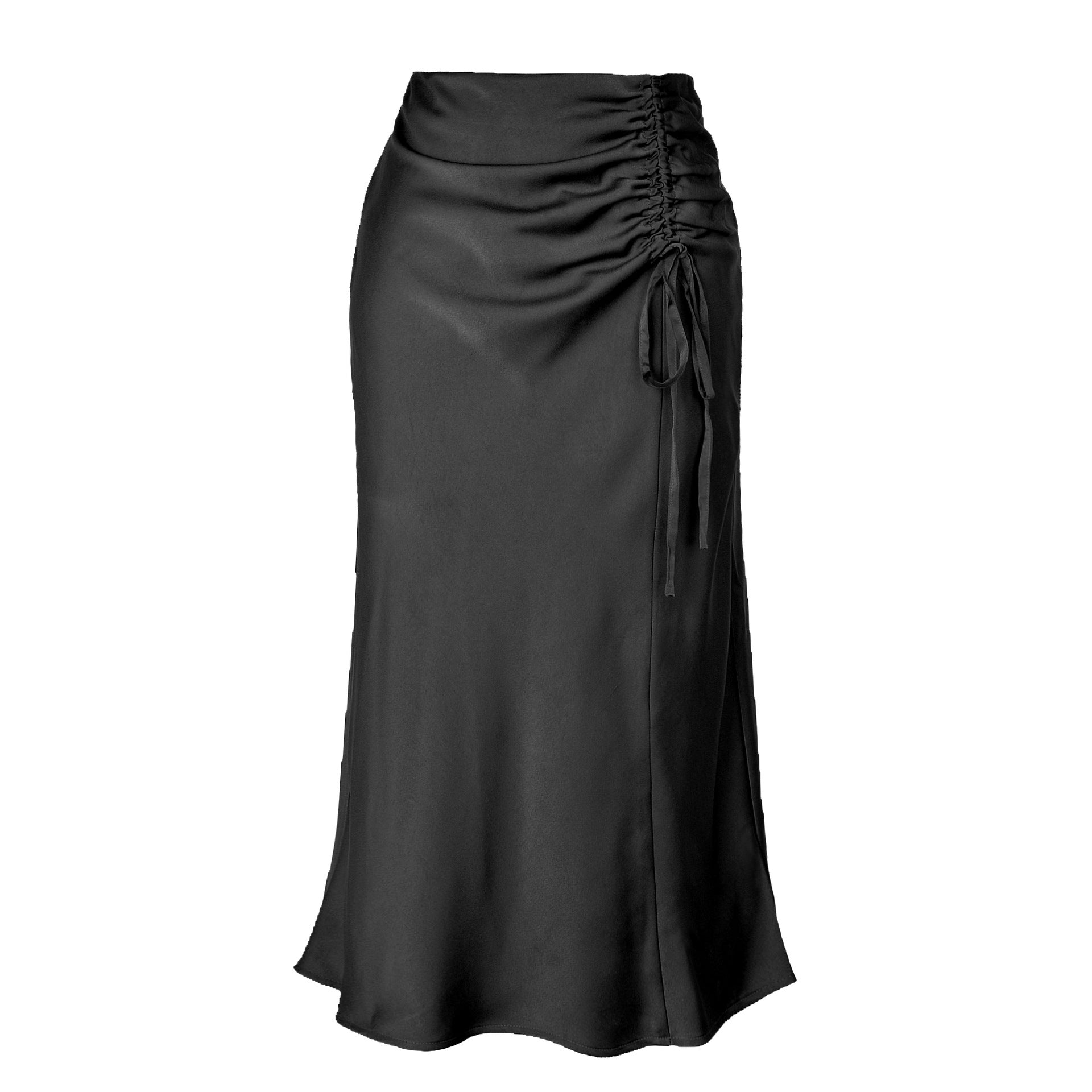 Gonna donna Valstrend con gonna a vita alta slim fit con zip, tessuto elegante e stile moderno.