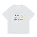 Pattern Short Sleeve Casual Loose