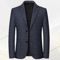 Giacca da uomo di mezza età Valstrend, abbigliamento casual elegante, vista frontale su sfondo neutro