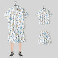 Camicia estiva con stampa a maniche corte Valstrend, leggero completo elegante in tessuto sottile e traspirante.