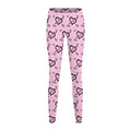 Leggings sottili da donna Valstrend con stampa a vita alta, modello aderente e comodo per un look casual e alla moda.