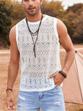 Maglione casual da uomo Valstrend, senza maniche, con apertura sexy e taglie forti, vestibilità comoda e stile casual.