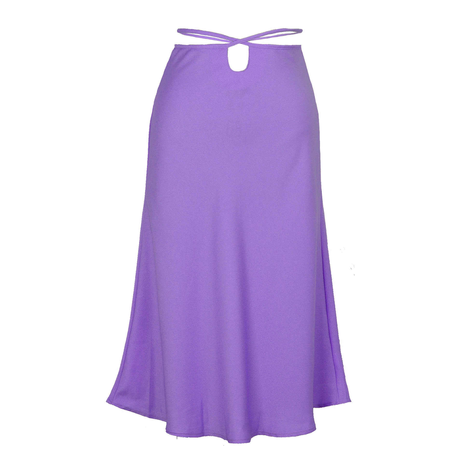 Gonna a gonna donna con zip, in pizzo semplice e stile alla moda, di Valstrend Shop, visibile in dettaglio nell'immagine.