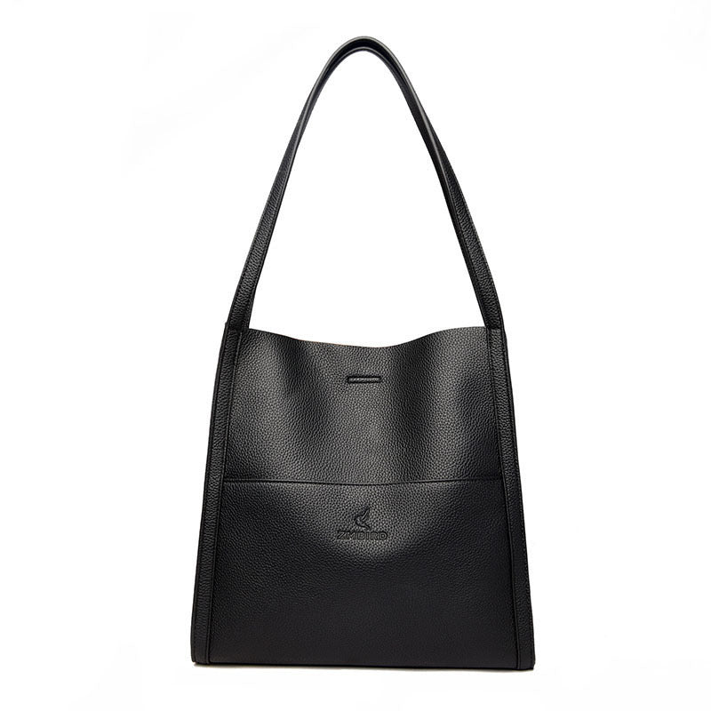 Borsa a spalla femminile Valstrend, grande capacità, elegante design in pelle con dettagli moderni e spaziosa per uso quotidiano