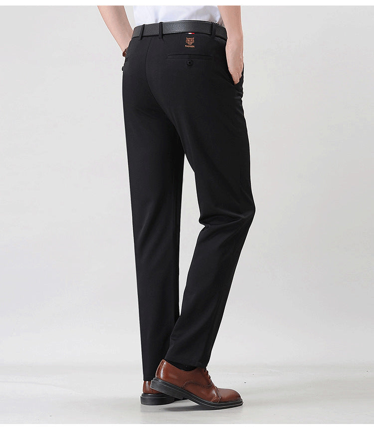 Leggings in seta Thin Ice di Valstrend, pantaloni business spessi anti-rughe, tessuto elegante e comodo in immagine.