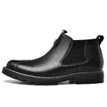 Scarpe da uomo Valstrend, scarpe business casual retrò britanniche con suola platform, stile elegante e moderno
