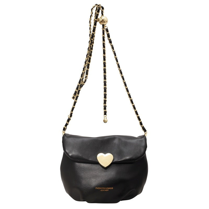 Borsa a tracolla Valstrend Cloud Bag con design speciale, catena semplice e stile minimalista in tessuto di alta qualità