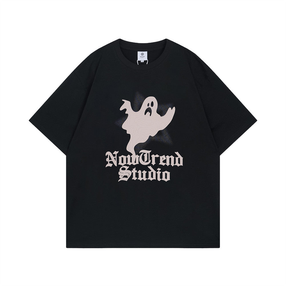 Devil Puff Print Short Sleeve
