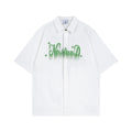 High Street Dark Letter Puff Print Short Sleeve
