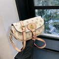 Borsa a tracolla femminile Valstrend con stampa colorata, sacca a spalla versatile e alla moda per tutte le occasioni.