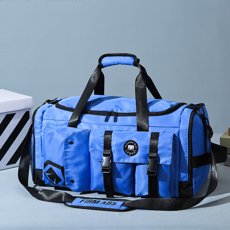 Borsa da viaggio portatile impermeabile di grande capacità Valstrend, tracolla sportiva e resistente all'acqua, ideale per viaggio e fitness