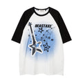 Hip Hop Rock Guitar XINGX Printed Short Sleeve