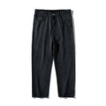 Simple Pure Color Jeans Men's Washed