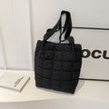 Borsa femminile in cotone imbottita, elegante e semplice, con design alla moda, di marca Valstrend.