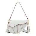 Borsa a tracolla valigetta in tinta unita Valstrend, stile fashion, con design a spalla singola e forma a sella elegante.