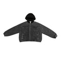 Giacca in denim vintage wash Valstrend, stile retrò con dettagli di tooling, tessuto robusto e design classico.