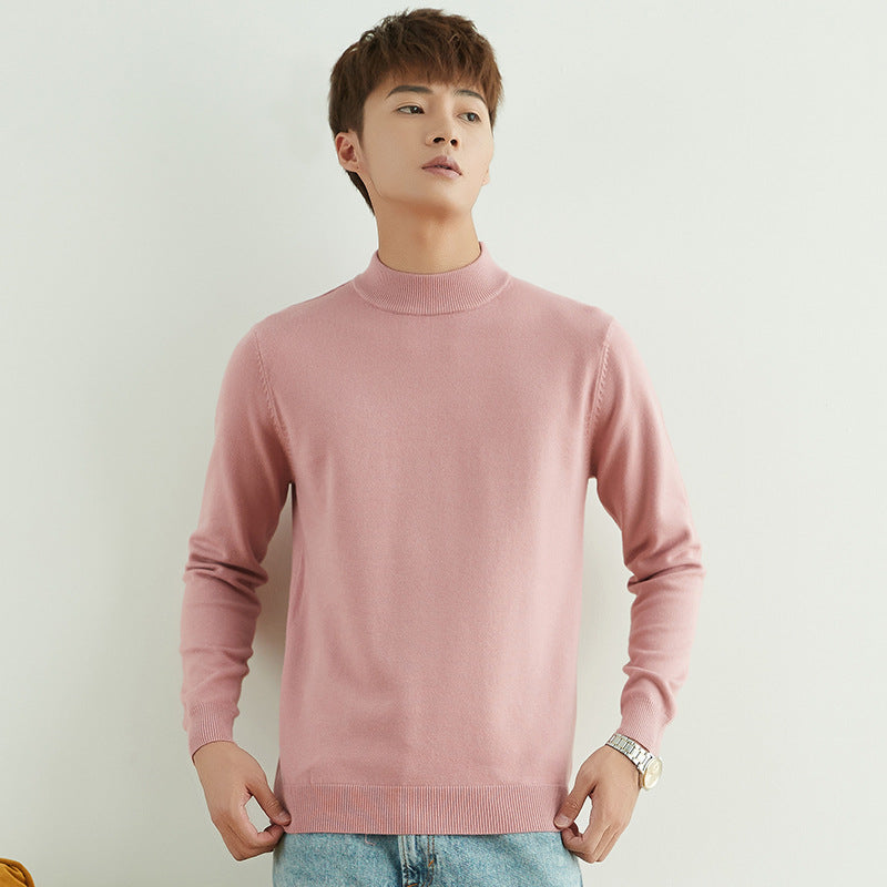 Maglione a collo alto da uomo Valstrend shop, stile fashion coreano, tessuto morbido e design elegante.