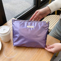 Grande borsa in tela di cotone Valstrend con rete Wind a rete, capacità elevata e stile robusto.