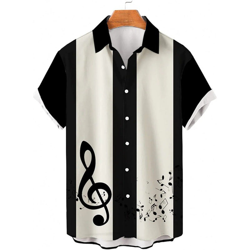 Men's Fashion Trendy Shirt 3D Digital Printing