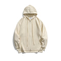 Cardigan con cappuccio zip, maglione largo donna Valstrend, maglia morbida e calda con cappuccio e chiusura a zip.