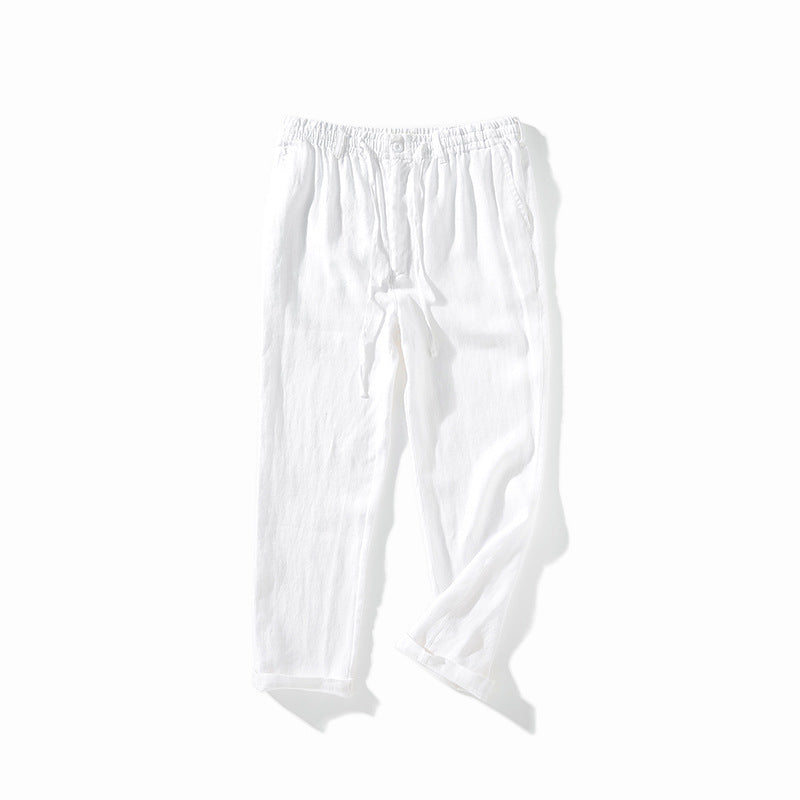 Loose Breathable Linen Casual Pants