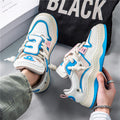 Scarpe casual da uomo Valstrend, stile studente, con tomaia in tessuto e suola antiscivolo, ideali per uso quotidiano.