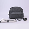 Zaino multifunzione Mummy Valstrend in pelle PU con grande capacità, scomparto asciutto e bagnato, ideale per viaggio e baby bag