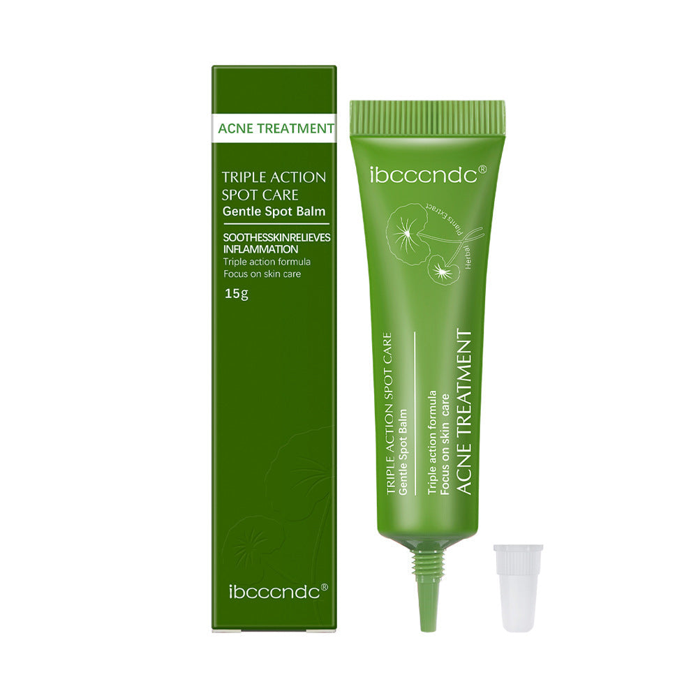 Crema viso trattante acne Valstrend per la cura della pelle, con formula lenitiva e idratante per pelli soggette a imperfezioni.