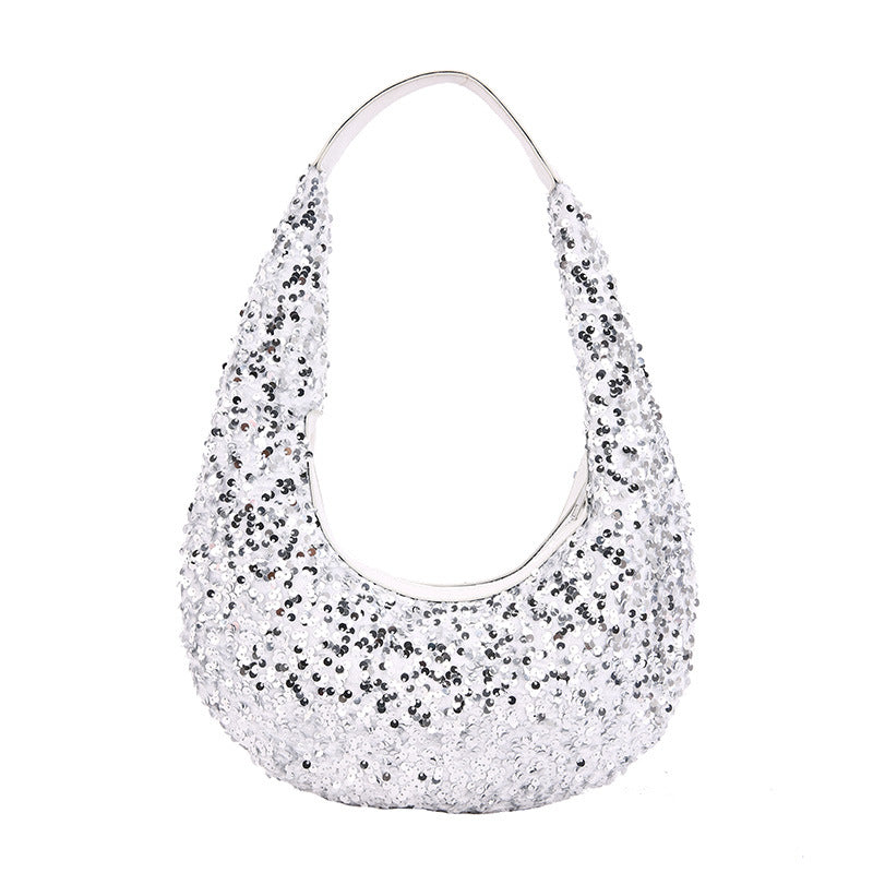 Borsa da sera Valstrend shop con paillettes all-match, elegante e brillante, ideale per occasioni speciali.
