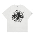 Spider Web Cartoon Printed Short Sleeve