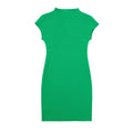 Vestito corto da donna Valstrend, maglia elasticizzata a tinta unita, vestibilità comoda e stile semplice.