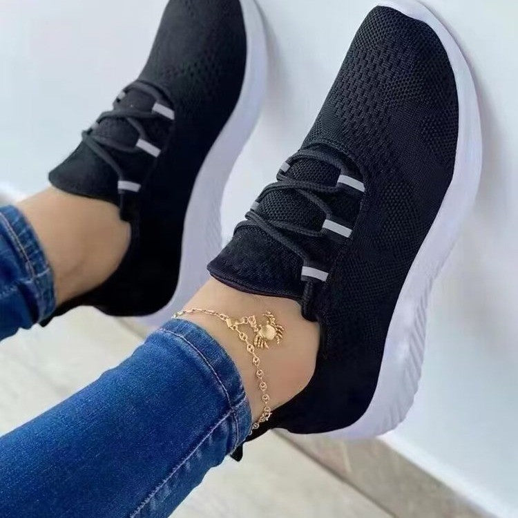 Sneaker donna Valstrend, traspirante e portatile, casual e versatile per ogni occasione, vista dall'alto.
