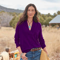Maglione a girocollo Valstrend con maniche lunghe, tinta unita, vestibilità morbida e rilassata, ideale per uno stile casual.