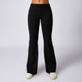 Hip Lifting Bell-bottom Pants Nude Feel Wide Leg Women