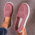 Scarpe donna Valstrend, ballerine flat con punta rotonda e suola piatta, stile casual e comodo per l'uso quotidiano.