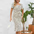 Vestito femminile Valstrend con volant e stile elegante, abbigliamento donna di moda con dettagli di tessuto e design raffinato